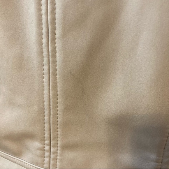 Sebby Collection Light Tan Trench Coat Women XL - Picture 10 of 15